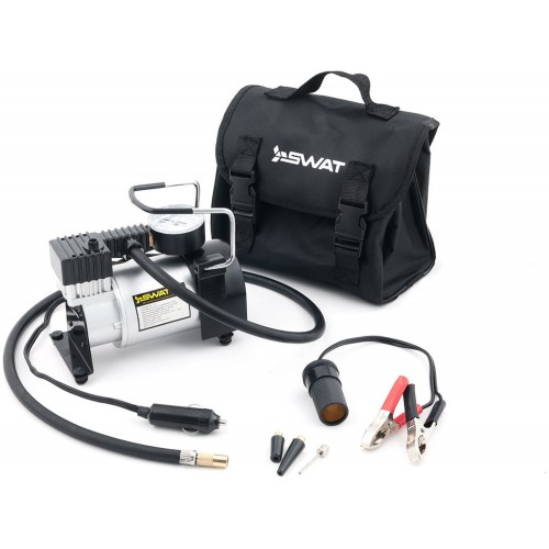 Автомобильный компрессор SWAT SWT-106 (серебристый) 1