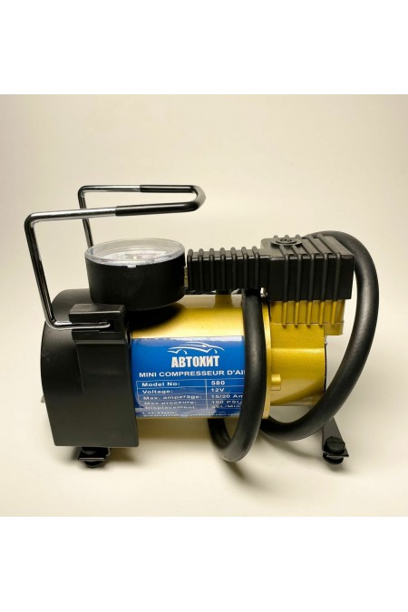 Автомобильный компрессор TORNADO АC-580 (черный/золотой) 