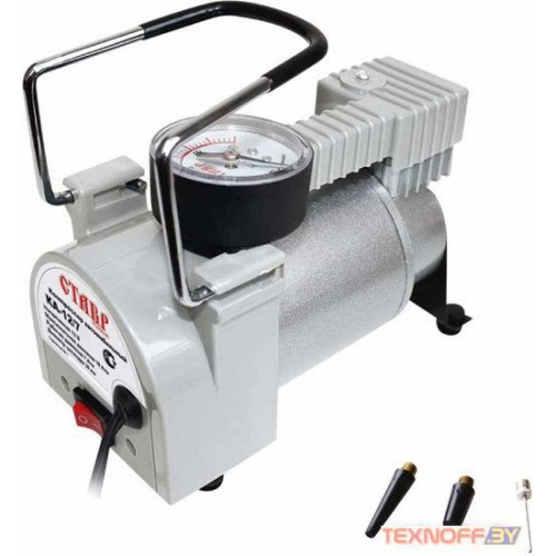 Автомобильный компрессор TORNADO АC-580 (черный/золотой) 3