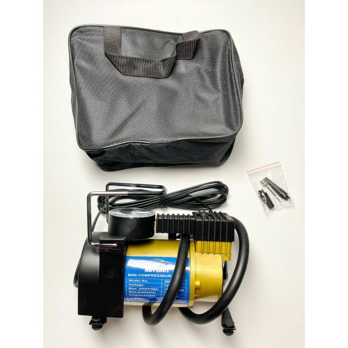 Автомобильный компрессор TORNADO АC-580 (черный/золотой) 4