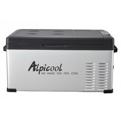 Автомобильный холодильник Alpicool C25 (12/24) (стальной)