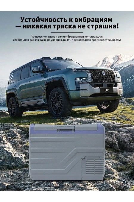 Автомобильный холодильник Alpicool NL40 (12/24) (серый) 9