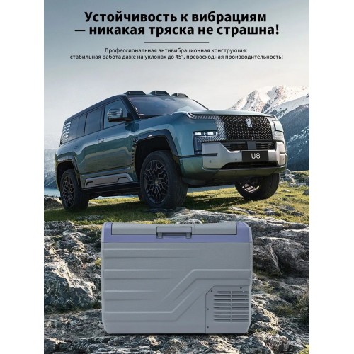 Автомобильный холодильник Alpicool NL40 (12/24) (серый) 9