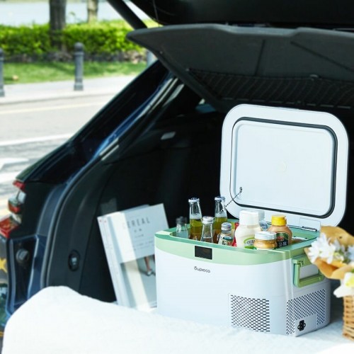 Автомобильный холодильник Бирюса HC-12P1 (белый/зеленый) 2