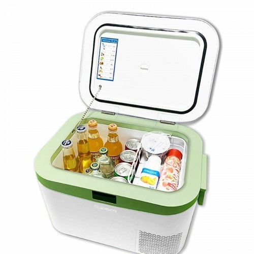 Автомобильный холодильник Бирюса HC-12P1 (белый/зеленый) 3