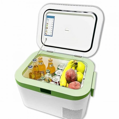 Автомобильный холодильник Бирюса HC-12P1 (белый/зеленый) 5