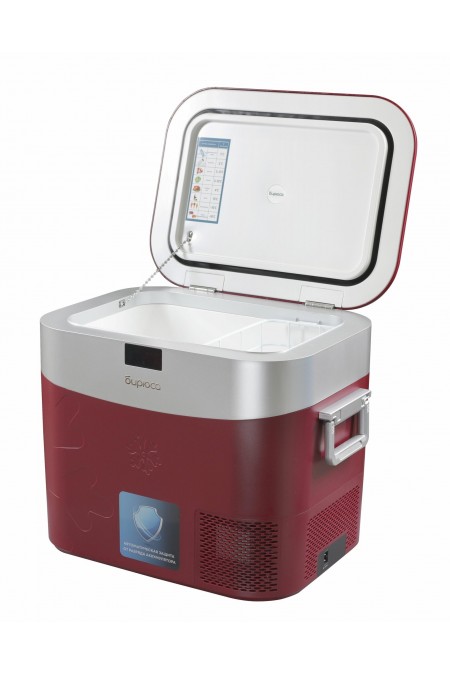 Автомобильный холодильник Бирюса НС-22P3 (бордовый) 5
