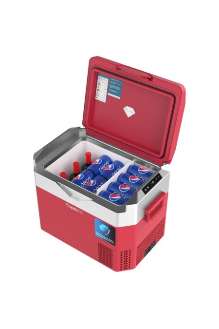 Автомобильный холодильник Бирюса НС-30P3 (бордовый) 1