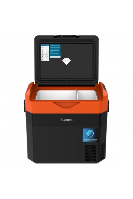 Автомобильный холодильник Бирюса НС-38P7 38л (черный/оранжевый) 2