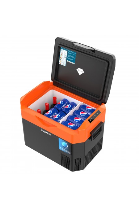 Автомобильный холодильник БИРЮСА HC-30P7 (черный/оранжевый) 6