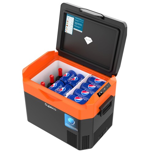 Автомобильный холодильник Холодильник БИРЮСА HC-30P7 (черный/оранжевый) 6