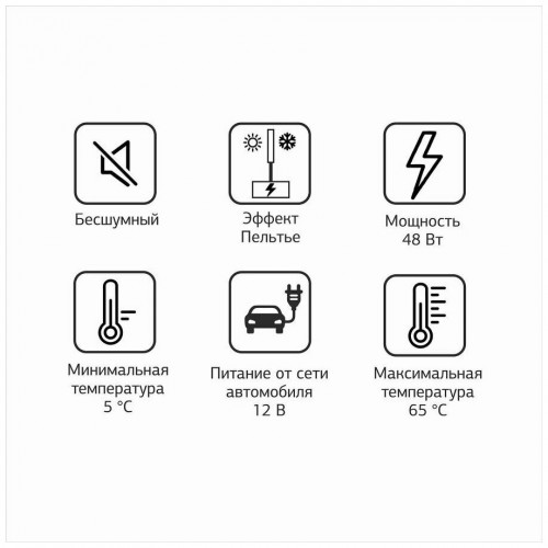 Автомобильный холодильник Starwind CF-132 32 л. (серый/голубой) 3