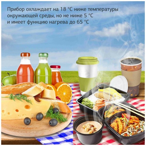 Автомобильный холодильник Starwind CF-132 32 л. (серый/голубой) 6