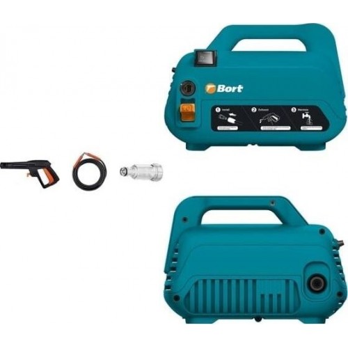 Мойка высокого давления Bort BHR-1600-Compact (бирюзовый/черный) 16