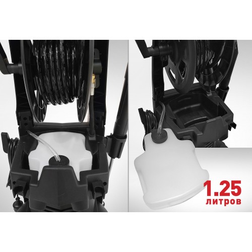 Мойка высокого давления Carver CW-2201E (01.023.00005) (черный/желтый) 4