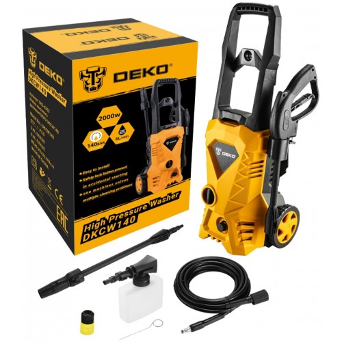 Мойка высокого давления Deko DKCW140 (063-4302) (черный/желтый) 3