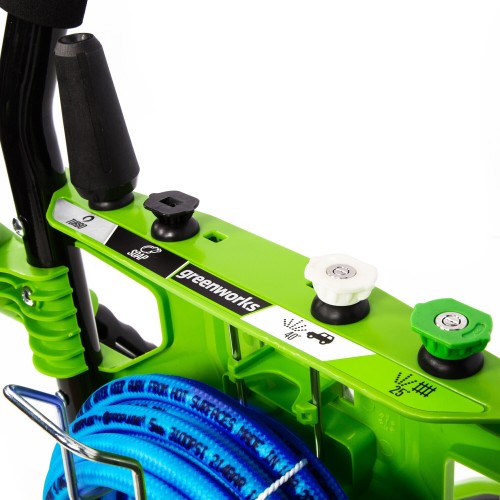 Мойка высокого давления Greenworks GHP2000 (5105507) (черный/зеленый) 1