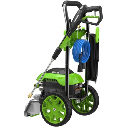 Мойка высокого давления Greenworks GHP2000 (5105507) (черный/зеленый) 4