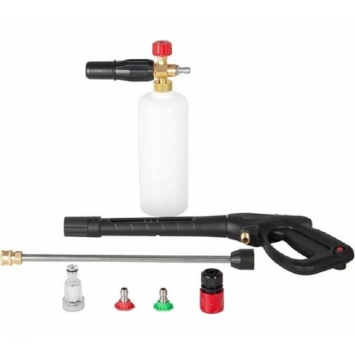 Мойка высокого давления Ресанта МР-220ПРОФ (серый/красный) 3