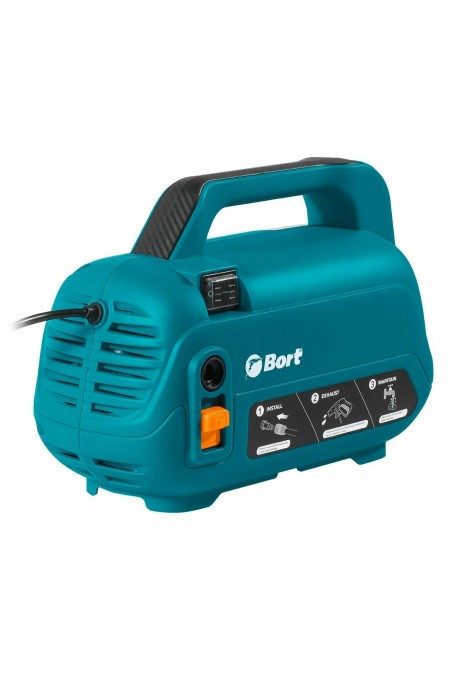 Мойка высокого давления Bort BHR-1600-Compact (бирюзовый/черный) 