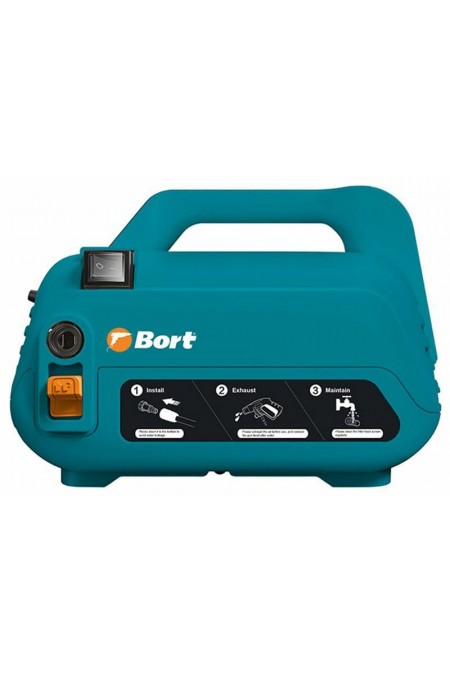 Мойка высокого давления Bort BHR-1600-Compact (бирюзовый/черный) 1