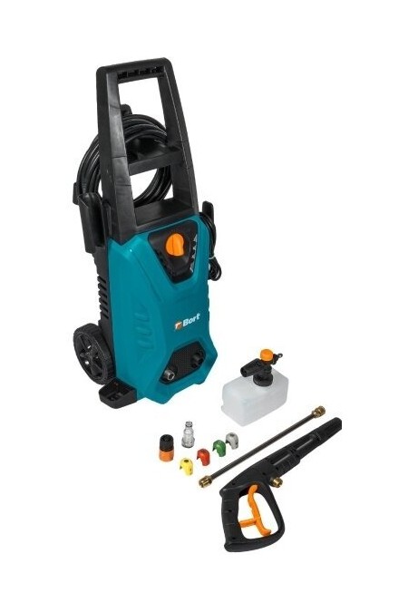 Мойка высокого давления Bort BHR-2000M-Pro (93416411) (бирюзовый/черный) 