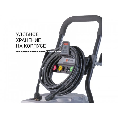 Мойка высокого давления Bort KEX-2800 (серый) 9