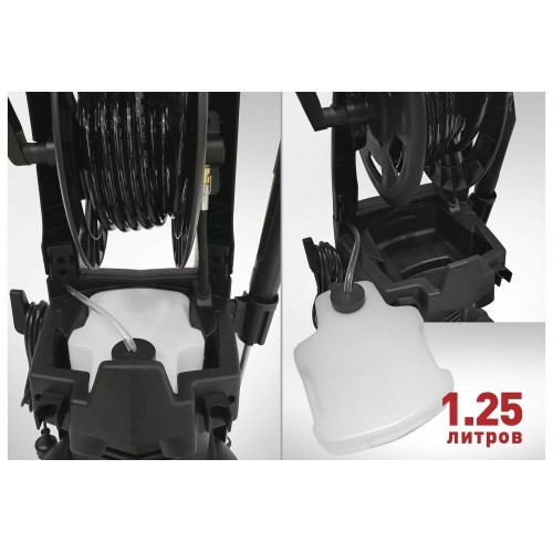 Мойка высокого давления Carver CW-2501EI (01.023.00006) (черный/оранжевый) 2