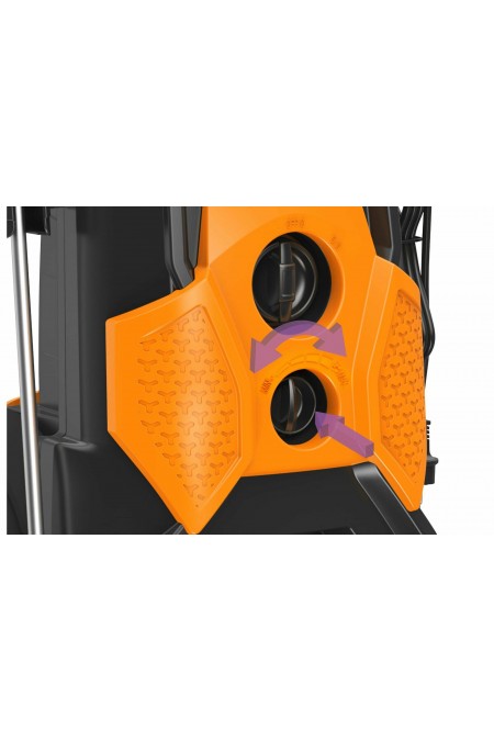 Мойка высокого давления Carver CW-2501EI (01.023.00006) (черный/оранжевый) 3