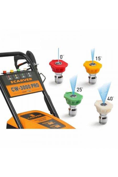 Мойка высокого давления Carver Pro CW-3000 3000Вт (01.023.00011) (оранжевый) 5