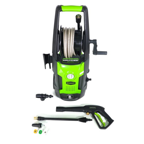 Мойка высокого давления GREENWORKS GDC40 5104507 (зеленый/черный) 
