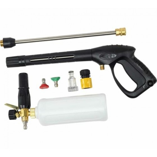 Мойка высокого давления Huter W-5-2600 PRO (70/8/33) (черный/желтый) 5