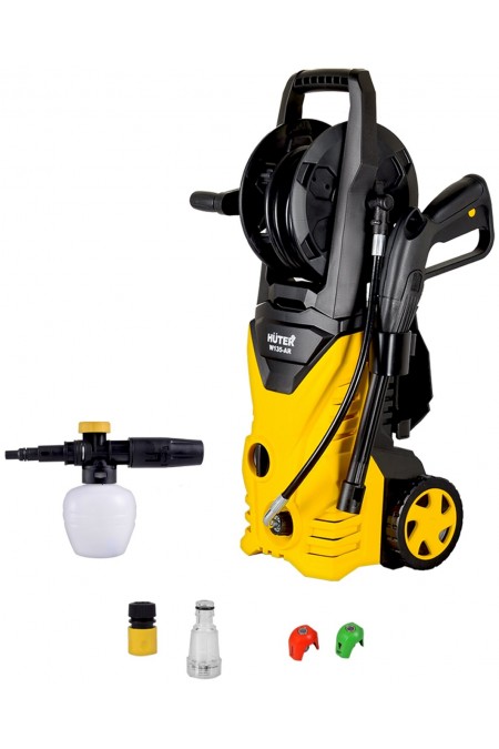 Мойка высокого давления Huter W135-AR (черный/желтый) 9