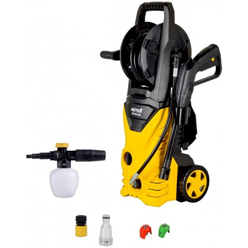 Мойка высокого давления Huter W135-AR (черный/желтый) 9