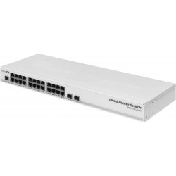 Коммутатор MikroTik CRS326-24G-2S+RM (белый)