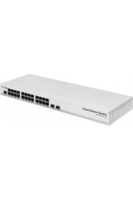 Коммутатор MikroTik CRS326-24G-2S+RM (белый) 