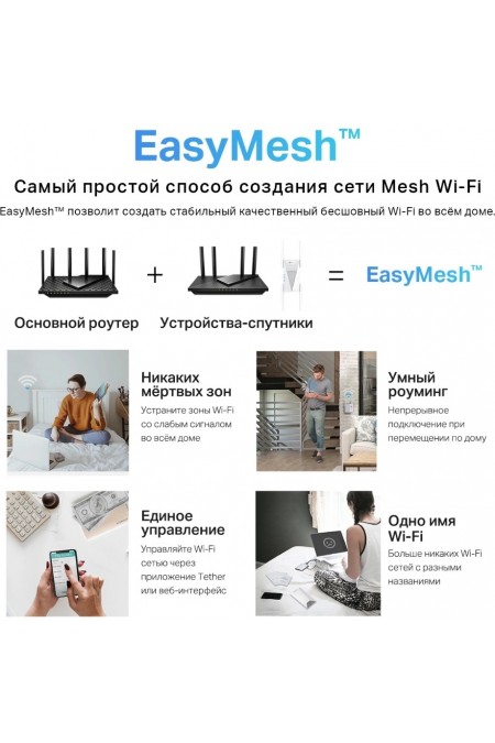 Wi-Fi роутер TP-LINK Archer AX55 Pro AX3000 (черный) 6