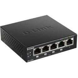 Коммутатор D-Link DGS-1005P/B3A (черный)