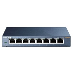 Коммутатор TP-LINK TL-SG108 (серый)