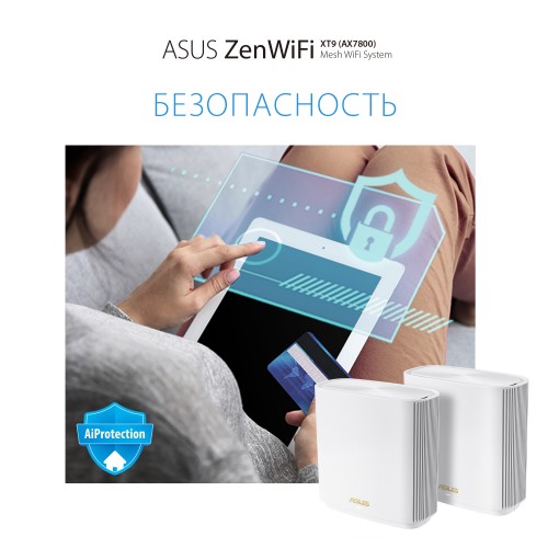 Mesh система Asus XT9 (W-2-PK) (белый) 5