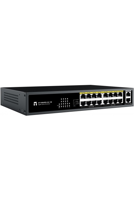 Коммутатор Netis ST118GHPDI-2G-130 (черный) 