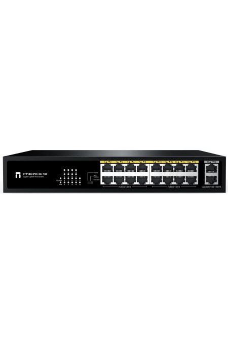 Коммутатор Netis ST118GHPDI-2G-130 (черный) 3