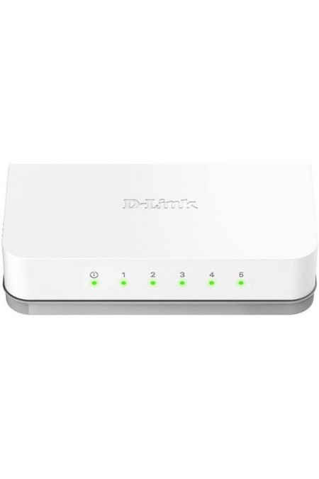 Коммутатор D-Link DES-1005C (белый) 