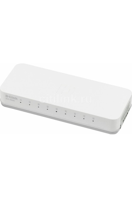 Коммутатор D-LINK DES-1008C/A1A (белый) 6