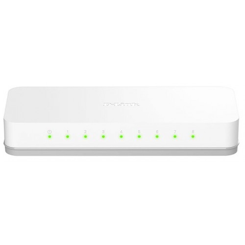 Коммутатор D-link DES-1008C/B1A (черный) 