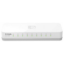 Коммутатор D-Link DES-1008C (белый)