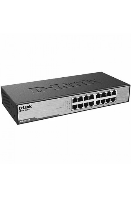 Коммутатор D-Link DES-1016D/H2A (черный) 1