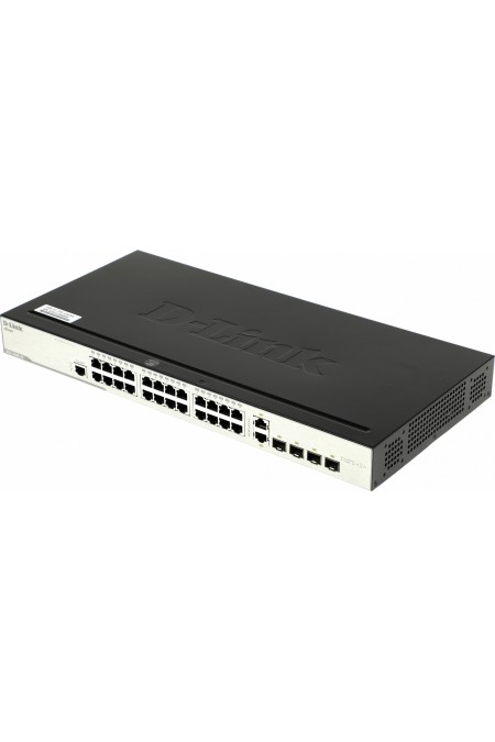 Коммутатор D-Link DES-3200-28 (DES-3200-28/C1A) (черный) 1