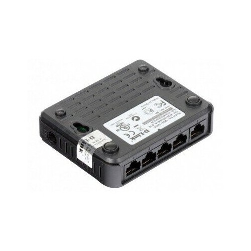 Коммутатор D-Link DGS-1005A/F1A 5G (черный) 1