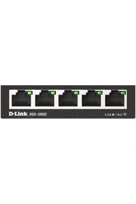 Коммутатор D-Link DGS-1005D/R1A (черный) 1